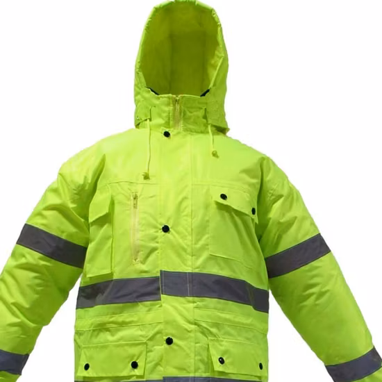 Giubbotti riflettenti ad alta visibilità Giubbotti di sicurezza invernali Abbigliamento protettivo uniforme